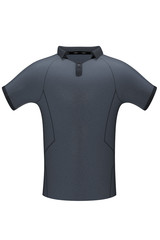 Grey sports team shirt for mockup front