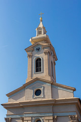 Fototapeta premium Slovak Evangelical Church in the City of Novi Sad, Vojvodina, Serbia