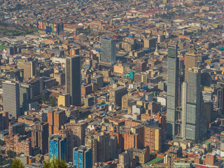 Naklejka premium Bogota, Monserrate