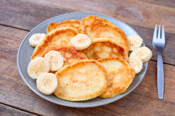 Bananen- Pancakes	