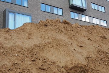 Baustelle Wohnungsbau, Neubau