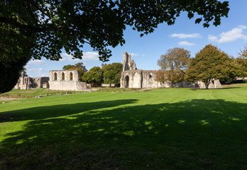 Fototapeta na wymiar Glastonbury Abbey
