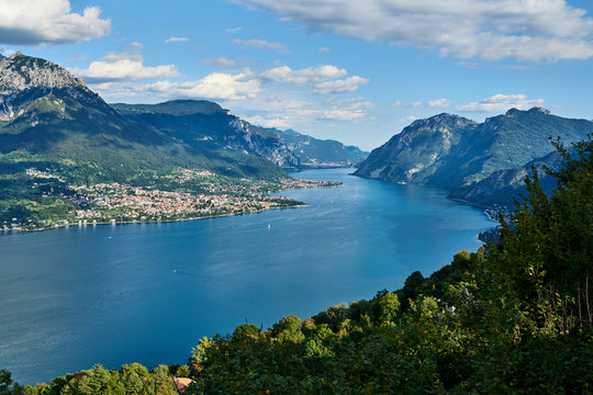 Beautiful landscape on Como Lake. © lucaar
