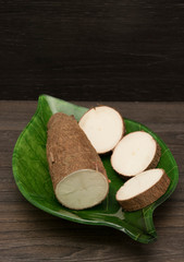 Yuca root, also called Mandioca