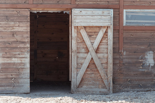 An Open Door To The Barn