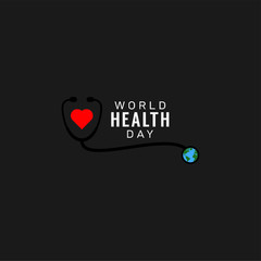 world health day vector design