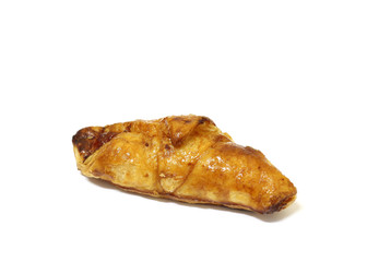 bread on white background