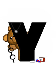 Alphabet Teddy Doctor Visit Y