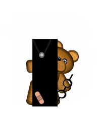 Alphabet Teddy Doctor Visit I