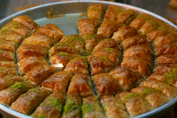 A Tray of Baklava 