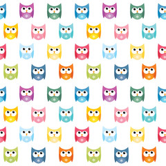 cute owl pattern