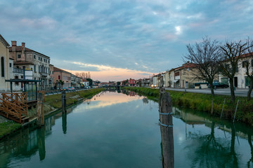 Fototapeta na wymiar the river Brenta