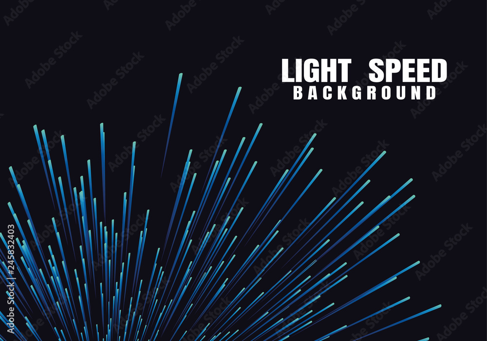 Poster lines composed of glowing backgrounds, abstract light speed background. data flow tunnel. explosion 