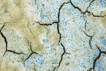 Cracked earth abstract background.