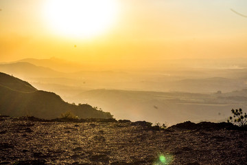 Obraz premium sunset 