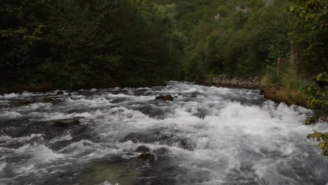 The Pliva river bosnia herzegovina 