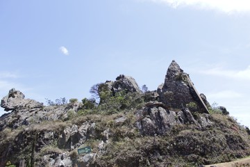 Fototapeta na wymiar rocks in mountains