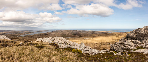 View of Stanley from Near Mount Tumbledown