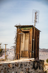 Outhouse with Antenna