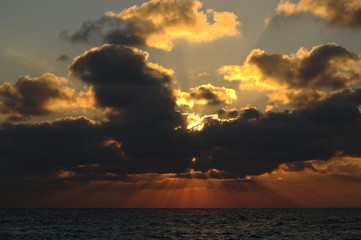 Dramatic sunset 1