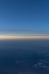 The Horizon from a Plane