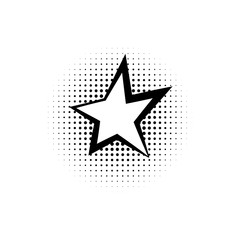 pop art, speech bubble, star icon. Element of speech bubble ic pop art style icon. Signs and symbols collection icon for websites, web design, mobile app