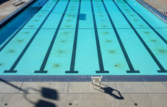 Olympic size swimming pool