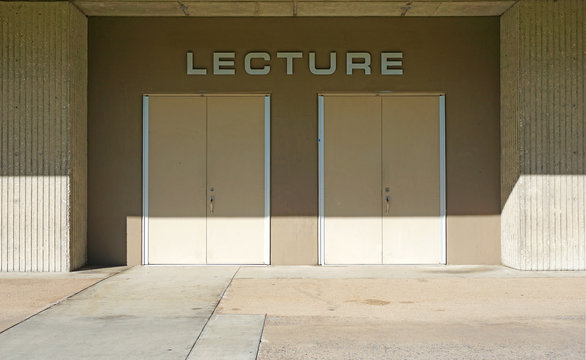 Lecture Hall Doors