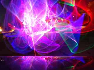 Street Night Lightpainting Photography