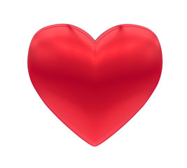 Heart Shape Love Symbol Isolated