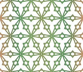 Seamless pattern For Scrapbook. Stylish Fashion Design Background. Vector illustration. Green, brown color