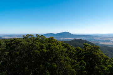 View of Mt Langi Ghiran from Mt Cole