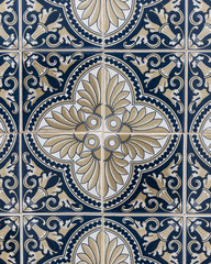 Hand made tiles in Portugal
