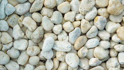 background of white stones