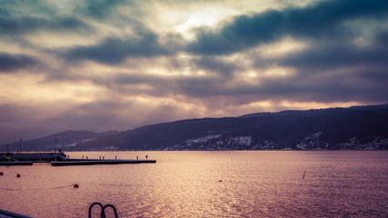 Drøbak Drobak krajobraz landscape fiord Norwegia Norway Norge © Dreamnordno