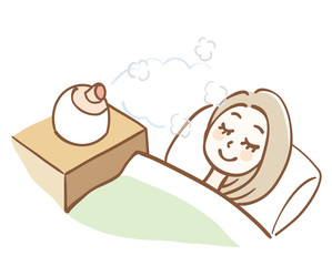 ナイトスチーマー　女性