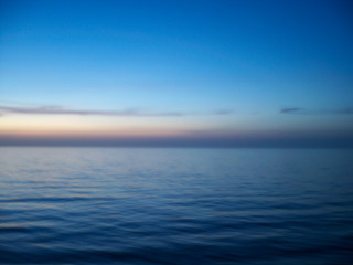 Obraz premium sunset over the sea