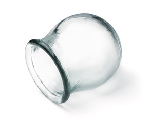Single medical cupping glass