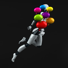 Robot - 3D Illustration