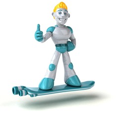 Robot - 3D Illustration