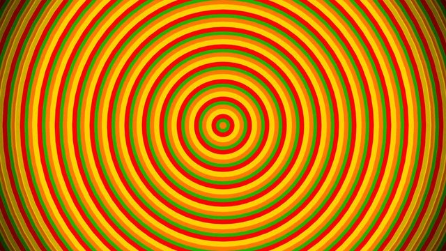 Colorful Circles Animation, Circle Transition. Seamless Loops.