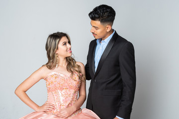Teen Girls At Quinceanera © Rob