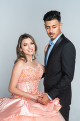 Teen Girls At Quinceanera