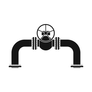 Vector illustration of oil and gas symbol. Set of oil and petrol stock vector illustration.