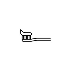 toothbrush icon vector illustration