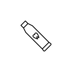 toothpaste icon vector illustration