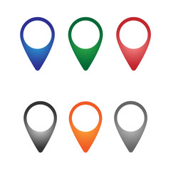 Set of bright marks