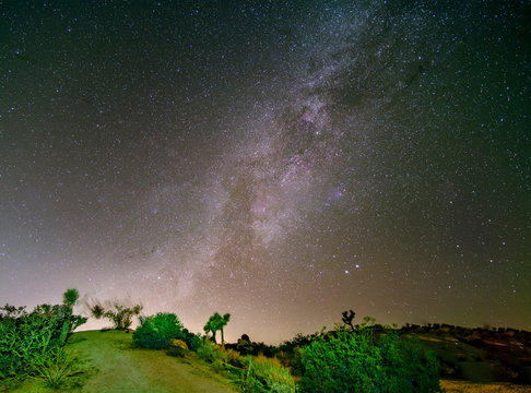 Milky Way Starscape in South East California