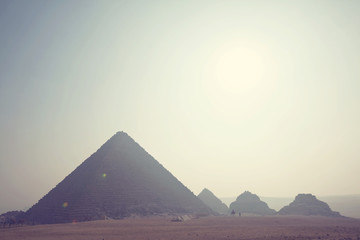 Egyptian pyramid