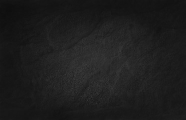 Fototapeta premium Dark grey black slate texture in natural pattern with high resolution for background and design art work. Black stone wall.